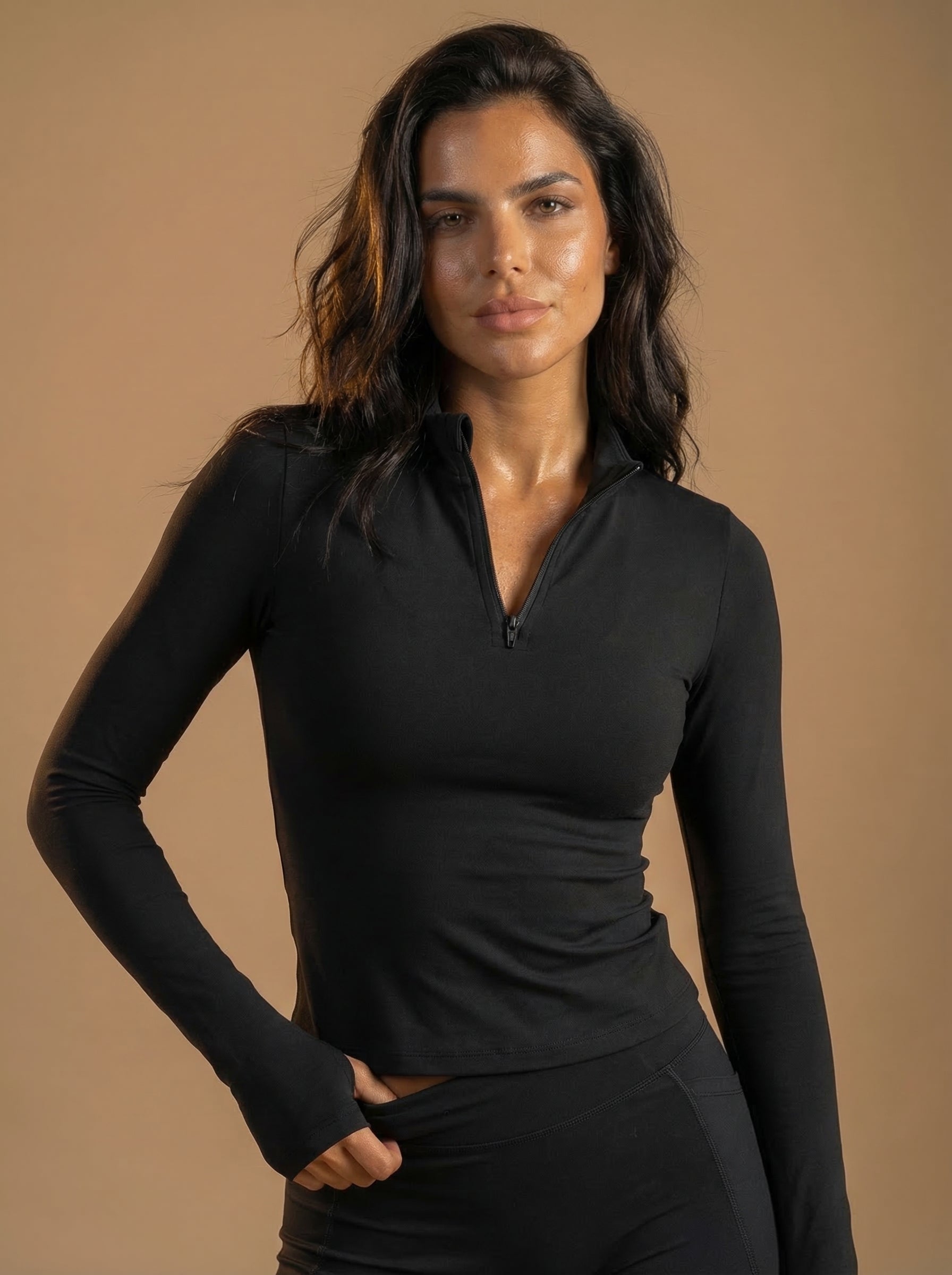 KAIAsculpt Half-Zip Training Top
